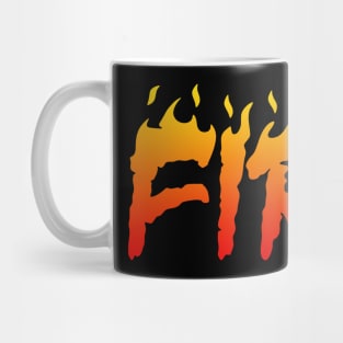 Fire Girlfriend Mug